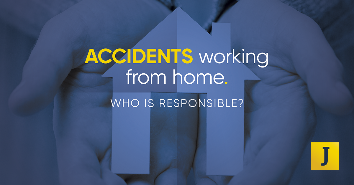 Accidents working from home banner