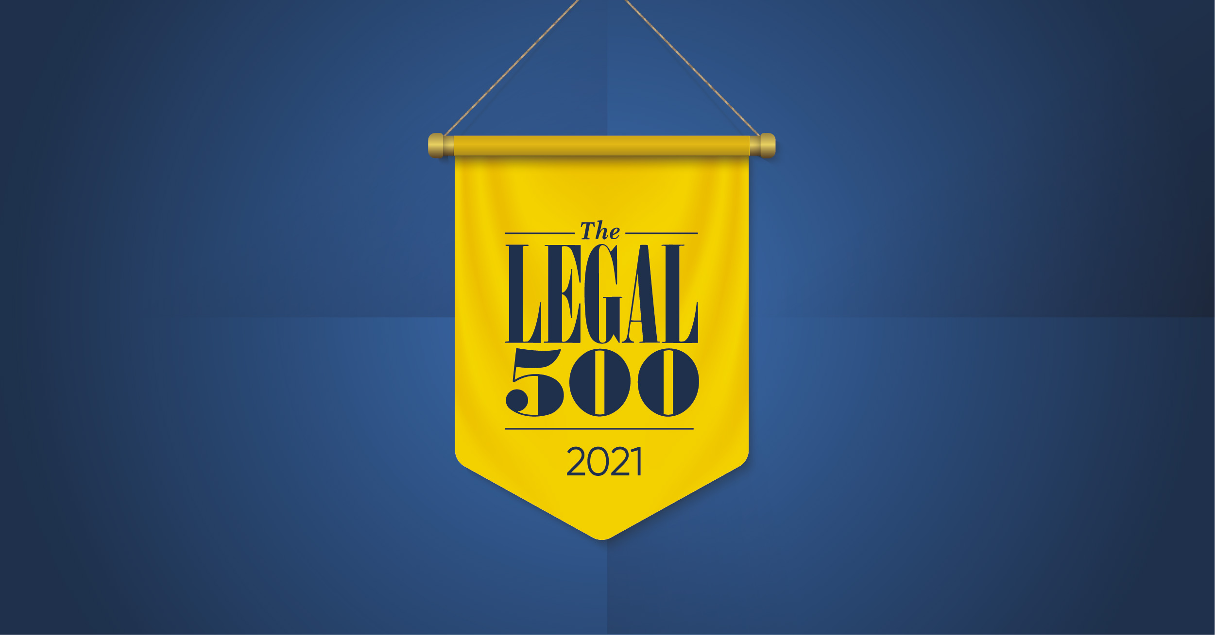 Legal 500 2021 banner