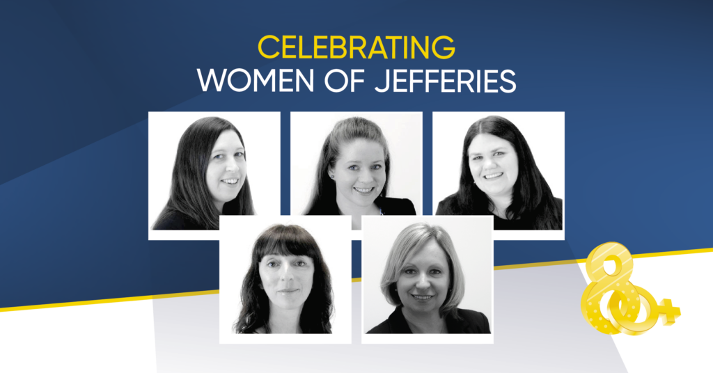 Celebrating women of Jefferies headshots
