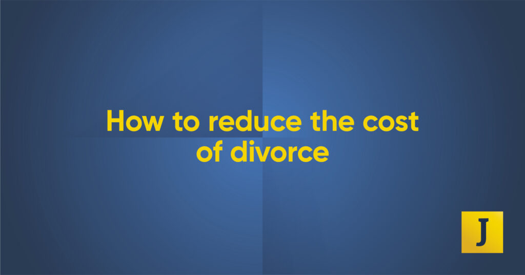 Jefferies Law Southend how to reduce the cost of divorce