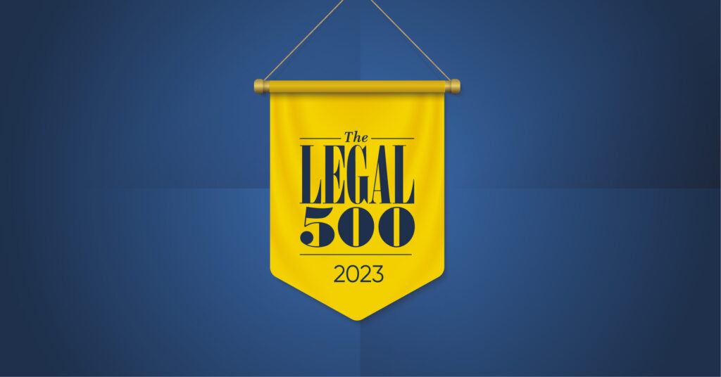 Legal 500 results 2023 Jefferies Solicitors Southend and Chelmsford, Essex